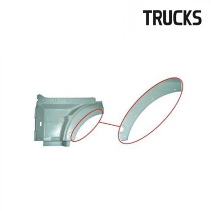 ПЕРЕДНИЙ БРЫЗГОВИК MAN TRUCK L 81615100839
